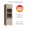 Torre Quente 3 Portas MDF 221X72 cm Connect C69 Duna Cristal Henn