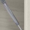 Torre Quente 3P 221X72cm MDF Kali 16866 Bianco Toq Branco Uv Nicioli