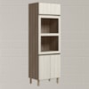 Torre Quente 3P 221X72cm MDF Kali 16866 Carvalho Toq Bianco Toq Nicioli