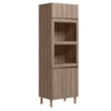 Torre Quente 3P 221X72cm MDF Kali 16866 Carvalho Toq Carvalho Toq Nicioli