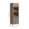 Torre Quente 3P 221X72cm MDF Kali 16866 Carvalho Toq Carvalho Toq Nicioli