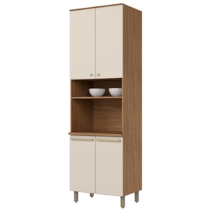 Torre Quente Forno 4P 72 cm Requinte Nature Areia Henn