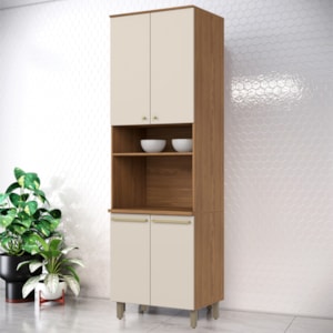 Torre Quente Forno 4P 72 cm Requinte Nature Areia Henn
