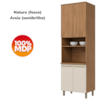 Torre Quente Forno 4P 72 cm Requinte Nature Nature Areia Henn