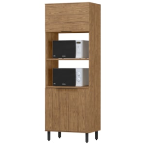 Torre Quente MDF 3 Portas 80 cm Tosc TT001 Freijo Freijo MXM