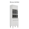 Torre Quente Para Forno E Microondas 202X61cm Andreia Branco REAJL Moveis